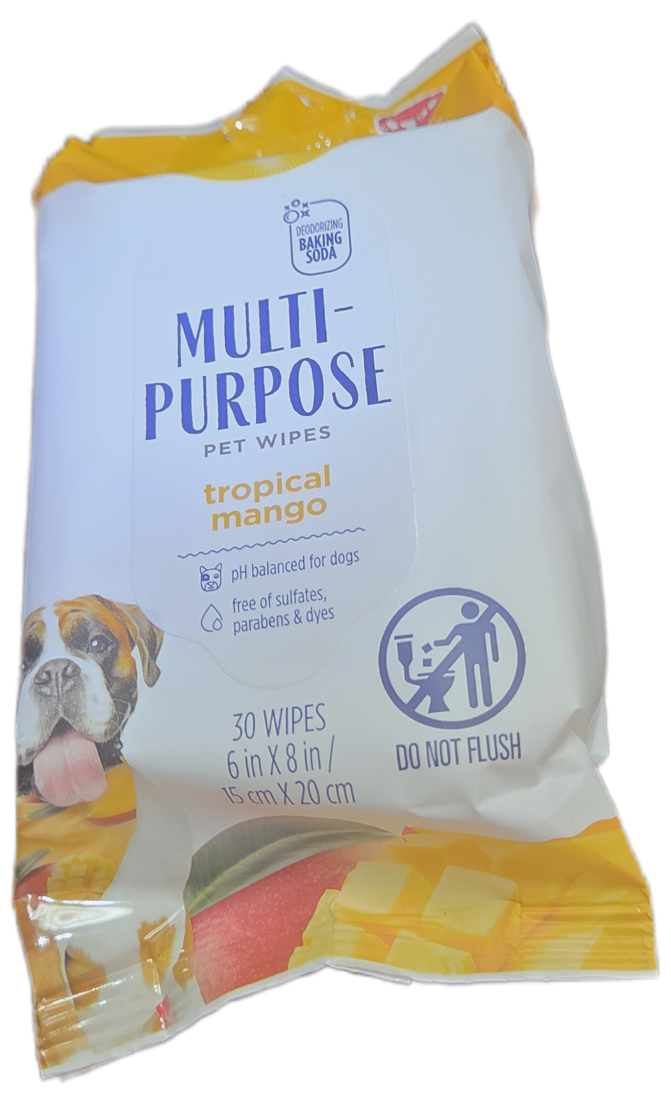 Pet cleaning wipes